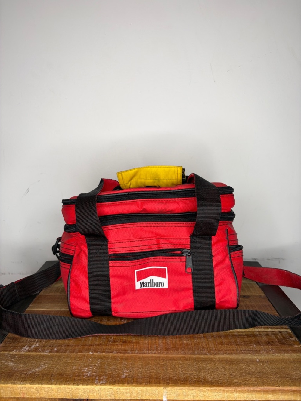 Vintage Marlboro Red Insulated Cooler Bag